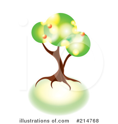 Royalty-Free (RF) Tree Clipart Illustration by MilsiArt - Stock Sample #214768