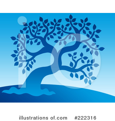 Royalty-Free (RF) Tree Clipart Illustration by visekart - Stock Sample #222316