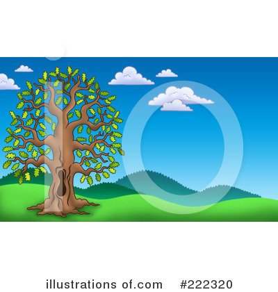 Royalty-Free (RF) Tree Clipart Illustration by visekart - Stock Sample #222320