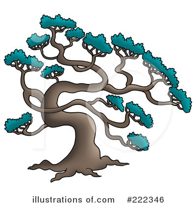 Royalty-Free (RF) Tree Clipart Illustration by visekart - Stock Sample #222346