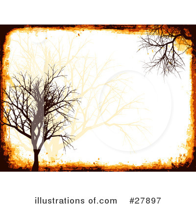 Royalty-Free (RF) Tree Clipart Illustration by KJ Pargeter - Stock Sample #27897