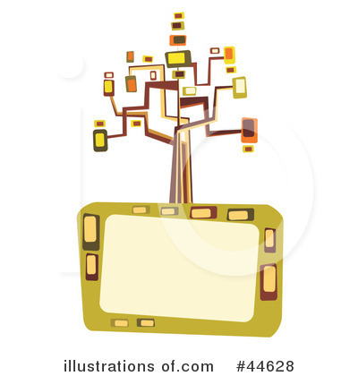 Royalty-Free (RF) Tree Clipart Illustration by MilsiArt - Stock Sample #44628