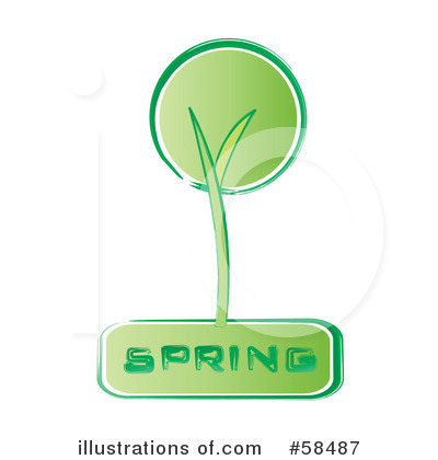 Spring Time Clipart #58487 by MilsiArt