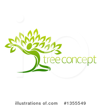 Royalty-Free (RF) Tree Man Clipart Illustration by AtStockIllustration - Stock Sample #1355549