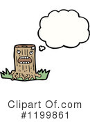 Tree Stump Clipart #1199861 by lineartestpilot