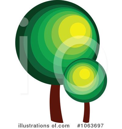 Royalty-Free (RF) Trees Clipart Illustration by Vector Tradition SM - Stock Sample #1063697