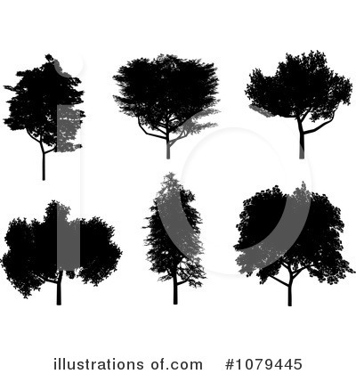 Royalty-Free (RF) Trees Clipart Illustration by KJ Pargeter - Stock Sample #1079445