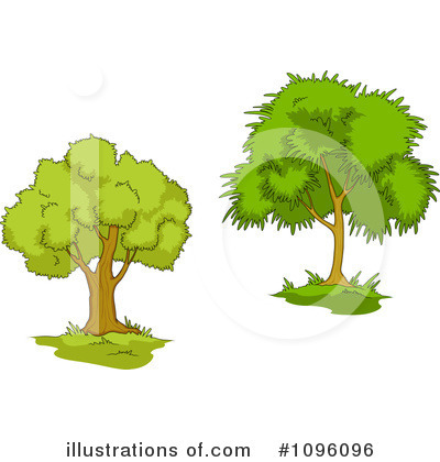 Royalty-Free (RF) Trees Clipart Illustration by Vector Tradition SM - Stock Sample #1096096