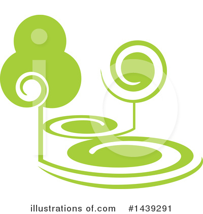 Royalty-Free (RF) Trees Clipart Illustration by Vector Tradition SM - Stock Sample #1439291