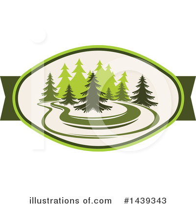 Royalty-Free (RF) Trees Clipart Illustration by Vector Tradition SM - Stock Sample #1439343