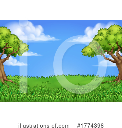 Royalty-Free (RF) Trees Clipart Illustration by AtStockIllustration - Stock Sample #1774398