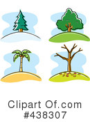 Trees Clipart #438307 by Cory Thoman