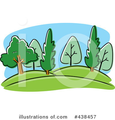 Trees Clipart #438457 by Cory Thoman