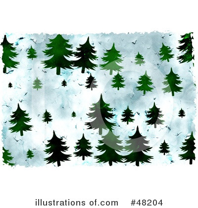 Royalty-Free (RF) Trees Clipart Illustration by Prawny - Stock Sample #48204
