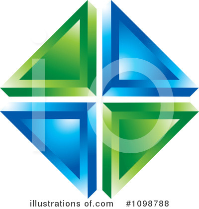 Royalty-Free (RF) Triangle Clipart Illustration by Lal Perera - Stock Sample #1098788