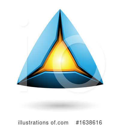 Royalty-Free (RF) Triangle Clipart Illustration by cidepix - Stock Sample #1638616