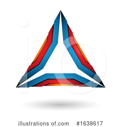 Royalty-Free (RF) Triangle Clipart Illustration by cidepix - Stock Sample #1638617