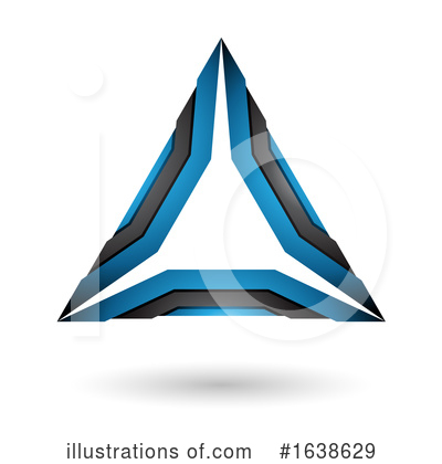 Royalty-Free (RF) Triangle Clipart Illustration by cidepix - Stock Sample #1638629