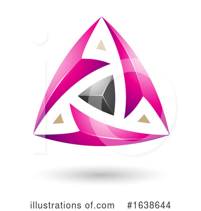 Royalty-Free (RF) Triangle Clipart Illustration by cidepix - Stock Sample #1638644
