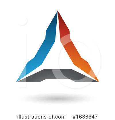Royalty-Free (RF) Triangle Clipart Illustration by cidepix - Stock Sample #1638647