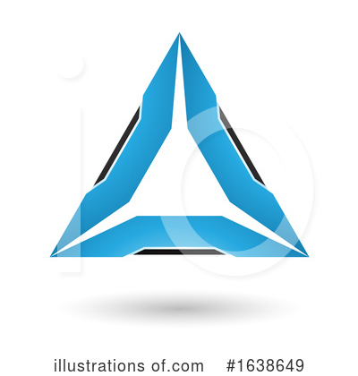 Royalty-Free (RF) Triangle Clipart Illustration by cidepix - Stock Sample #1638649
