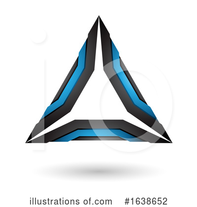 Royalty-Free (RF) Triangle Clipart Illustration by cidepix - Stock Sample #1638652