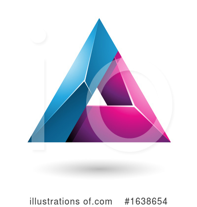 Royalty-Free (RF) Triangle Clipart Illustration by cidepix - Stock Sample #1638654