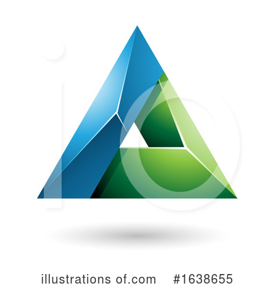 Royalty-Free (RF) Triangle Clipart Illustration by cidepix - Stock Sample #1638655