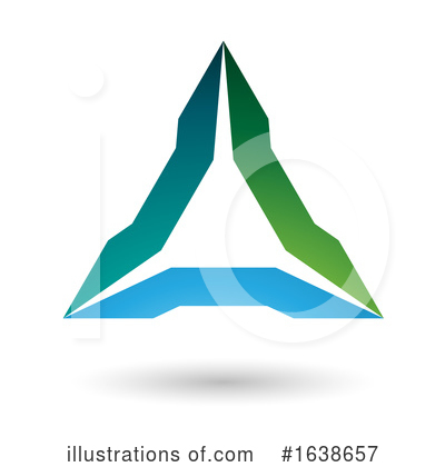 Royalty-Free (RF) Triangle Clipart Illustration by cidepix - Stock Sample #1638657