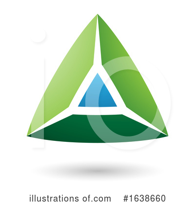 Royalty-Free (RF) Triangle Clipart Illustration by cidepix - Stock Sample #1638660