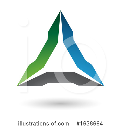 Royalty-Free (RF) Triangle Clipart Illustration by cidepix - Stock Sample #1638664