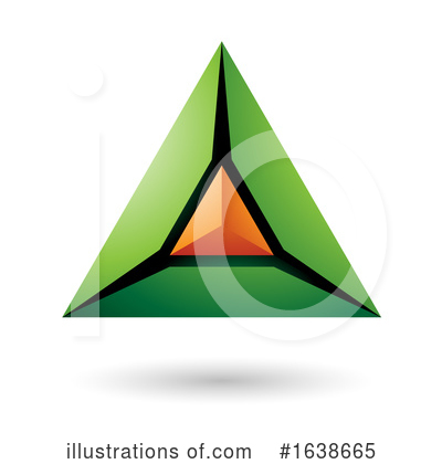 Royalty-Free (RF) Triangle Clipart Illustration by cidepix - Stock Sample #1638665