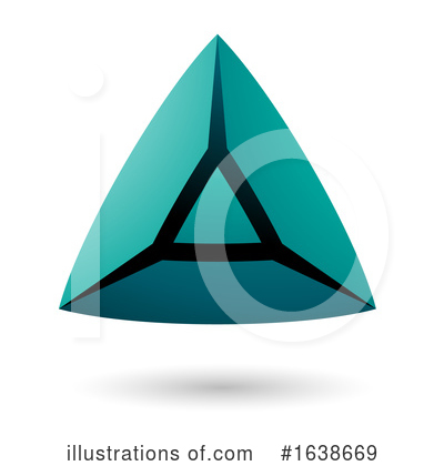 Royalty-Free (RF) Triangle Clipart Illustration by cidepix - Stock Sample #1638669