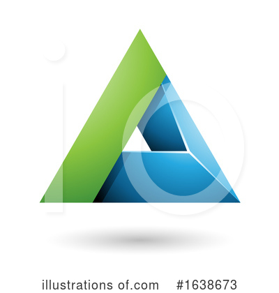 Royalty-Free (RF) Triangle Clipart Illustration by cidepix - Stock Sample #1638673