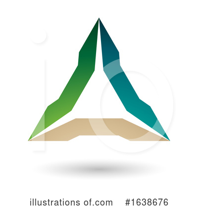 Royalty-Free (RF) Triangle Clipart Illustration by cidepix - Stock Sample #1638676