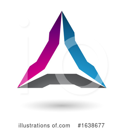 Royalty-Free (RF) Triangle Clipart Illustration by cidepix - Stock Sample #1638677