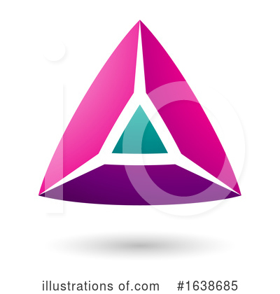 Royalty-Free (RF) Triangle Clipart Illustration by cidepix - Stock Sample #1638685