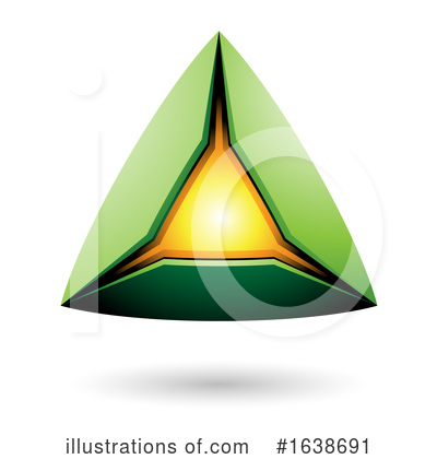 Royalty-Free (RF) Triangle Clipart Illustration by cidepix - Stock Sample #1638691
