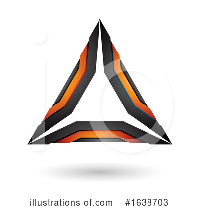 Royalty-Free (RF) Triangle Clipart Illustration by cidepix - Stock Sample #1638703