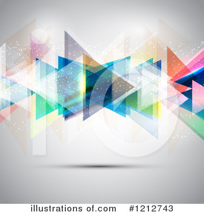 Royalty-Free (RF) Triangles Clipart Illustration by KJ Pargeter - Stock Sample #1212743