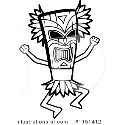 Tribal Clipart #1151412 by Cory Thoman