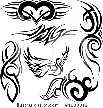 Tribal Clipart #1230312 by dero