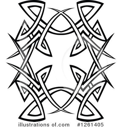 Tribal Clipart #1261405 by Chromaco