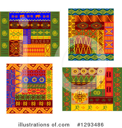 Royalty-Free (RF) Tribal Clipart Illustration by Vector Tradition SM - Stock Sample #1293486