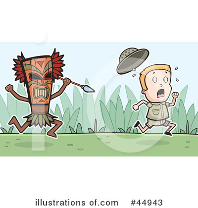 Royalty-Free (RF) Tribal Clipart Illustration by Cory Thoman - Stock Sample #44943