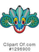 Tribal Mask Clipart #1296900 by Lal Perera