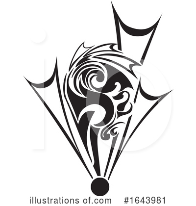 Tribal Tattoo Clipart #1643981 by Morphart Creations