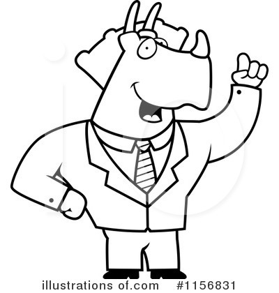 Royalty-Free (RF) Triceratops Clipart Illustration by Cory Thoman - Stock Sample #1156831
