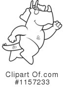 Triceratops Clipart #1157233 by Cory Thoman