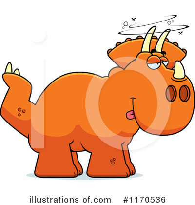 Royalty-Free (RF) Triceratops Clipart Illustration by Cory Thoman - Stock Sample #1170536